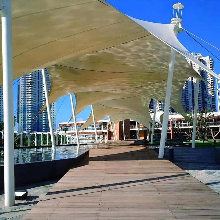 紫云膜结构景观棚