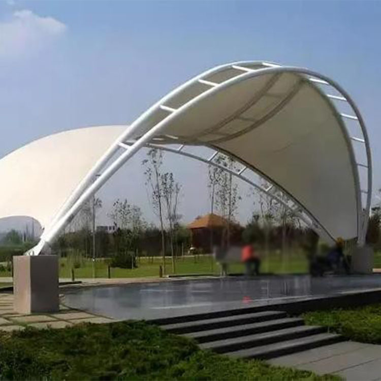 紫云膜结构景观棚