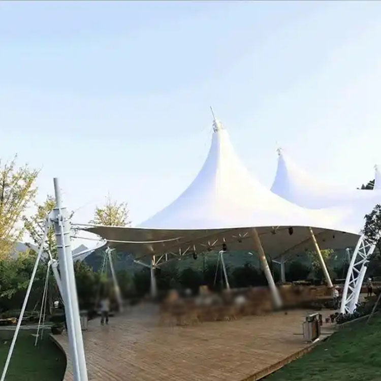 紫云膜结构景观棚