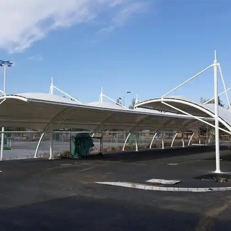 紫云膜结构电动车棚