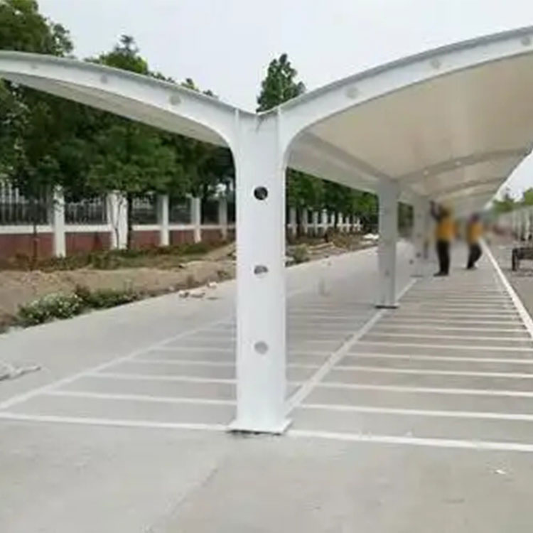 紫云膜结构电动车棚