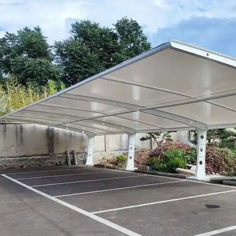 紫云膜结构汽车棚